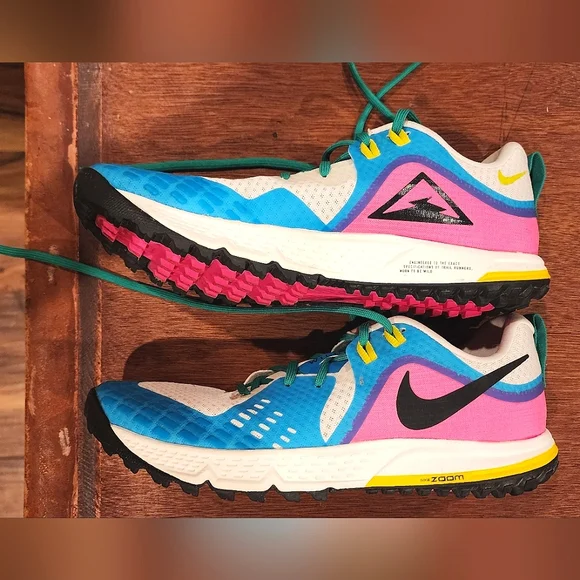 Nike Air Zoom Wildhorse 5 Trail Running Shoes - Womens Size 9 - Picture 11 of 12